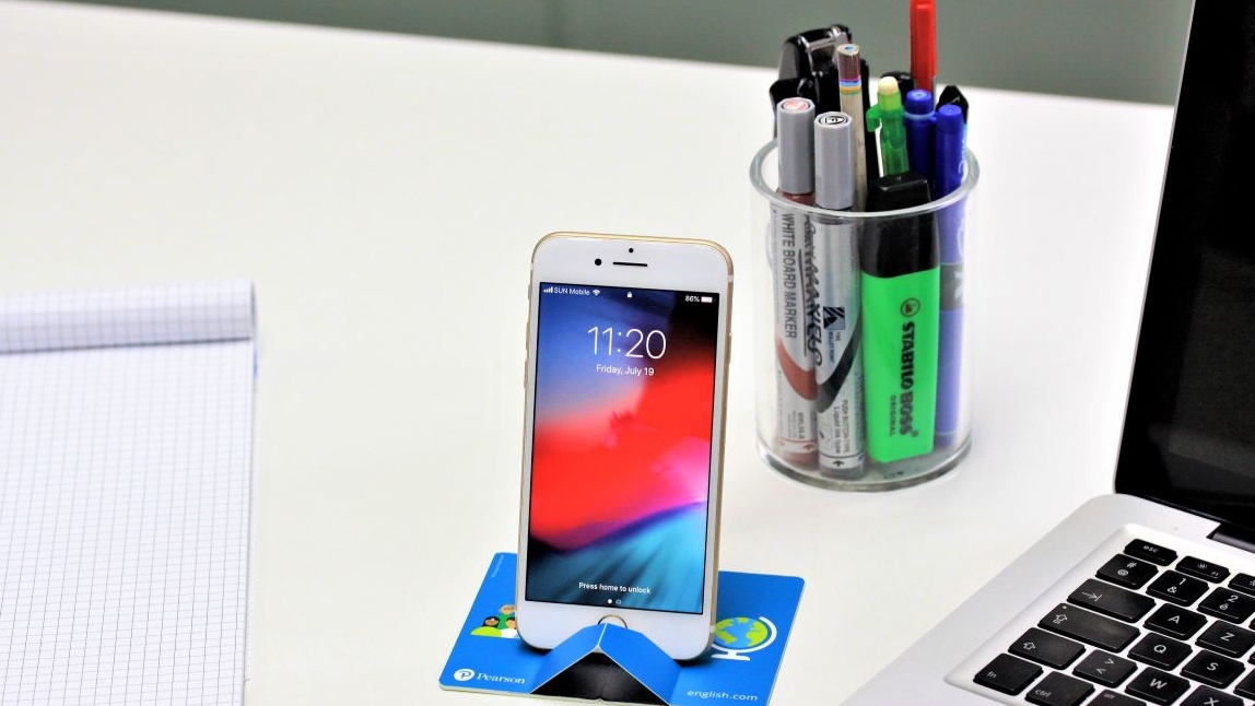 <p>Pop Up Paper Phone Stand, perfect for your eQuent video calls</p>
